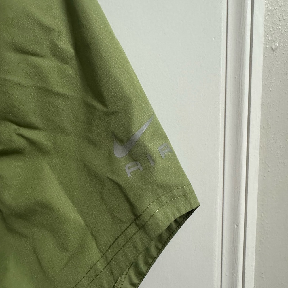 Nike Olive Green Tee with Silver Logo